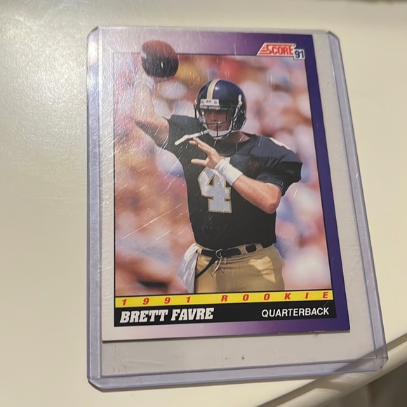 Brett Favre rookie card - Picture 1 of 2